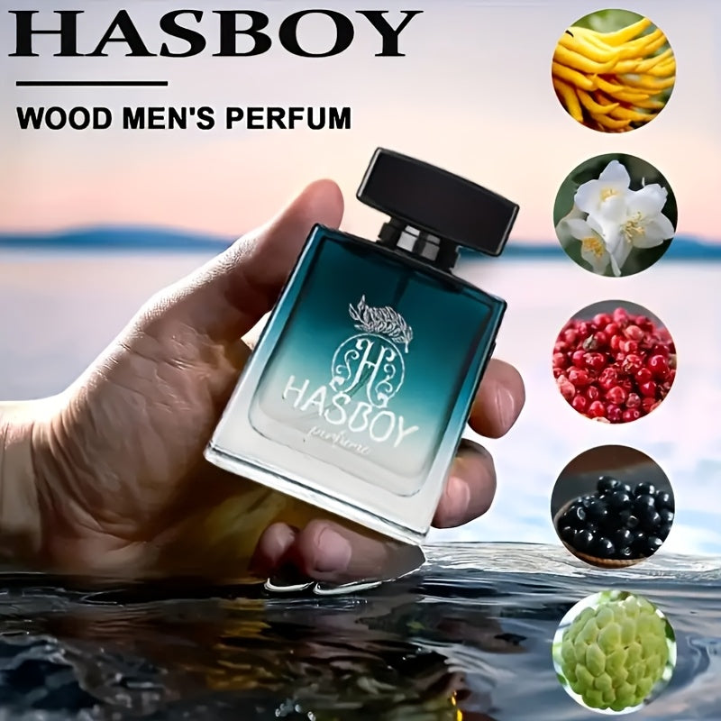 HASBOY 1.01oz Luxury Men's Eau De Toilette, Cologne for Men, Cologne, Men Cologne, Cheap Cologne, Cologne for Men, Long-lasting Fragrance, Essential for Dating, Daily Life, Business Occasions And Parties, A Perfect Gift for M