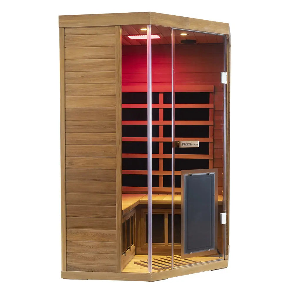 Wizzisauna SR07 2 Person Far Infrared Sauna Red Cedar *Pre-Order*