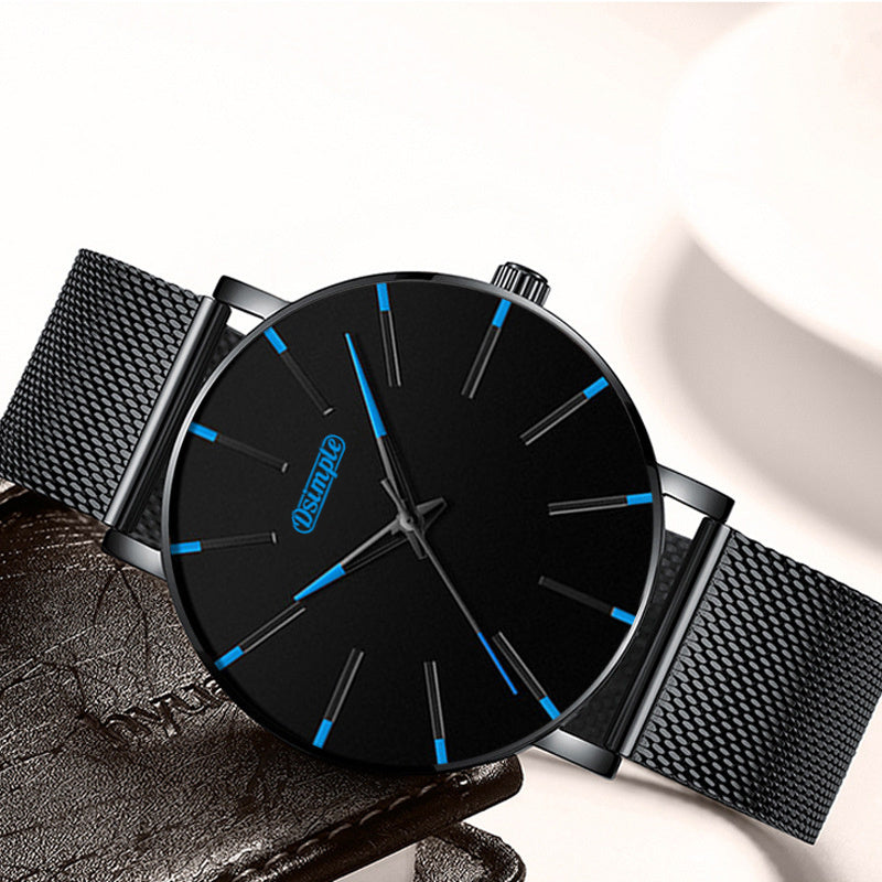 2pcs/set, Men Watch Sets, Fashion Watches for Men Classic Quartz Mens Watches, Sporty Elegant Design, Formal & Casual Attire, Ideal Choice for Christmas Present Father's Day Gift, Reloj Para Hombre.