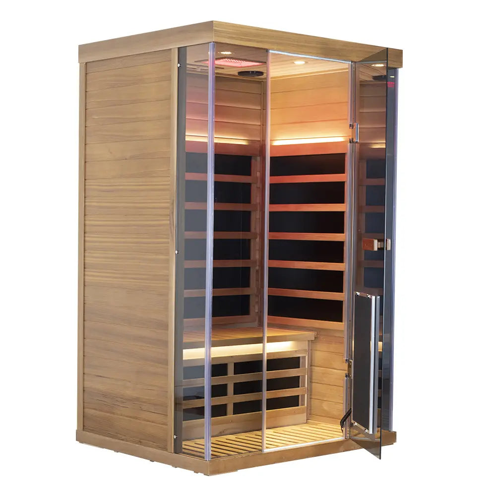 Wizzisauna SR02 2 Person Red Cedar Far Infrared Sauna **Pre-Order**