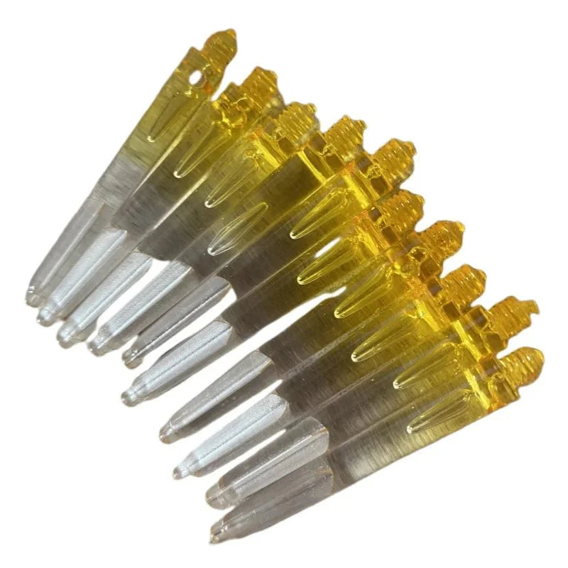 10Pcs 2BA 48mm Gradient Darts Shafts Nylon Dart Shaft Plastic Dart Shafts Dartboard Games Competition Accessories