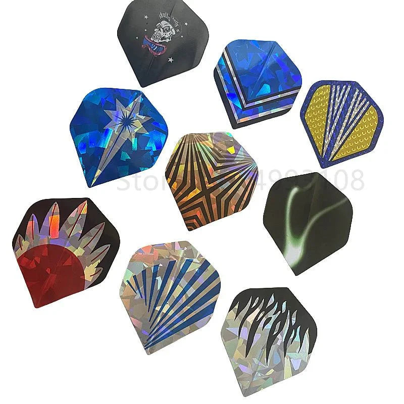 10pcs PVC Reflective Laser Dart Wing Set Darts Flights Nice Dart Flights Set Entertainment And Leisure Products