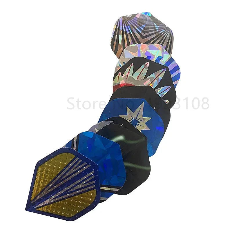 10pcs PVC Reflective Laser Dart Wing Set Darts Flights Nice Dart Flights Set Entertainment And Leisure Products