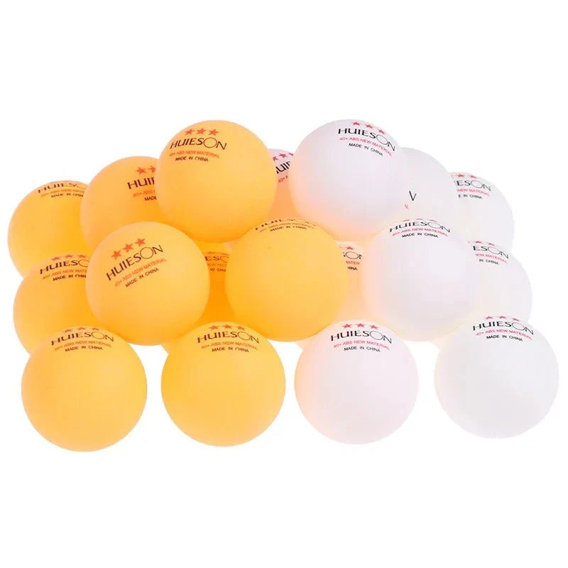 10pcs Table Tennis Ball 40+mm Diameter 2.8g 3 Star ABS Plastic Ping Pong Balls