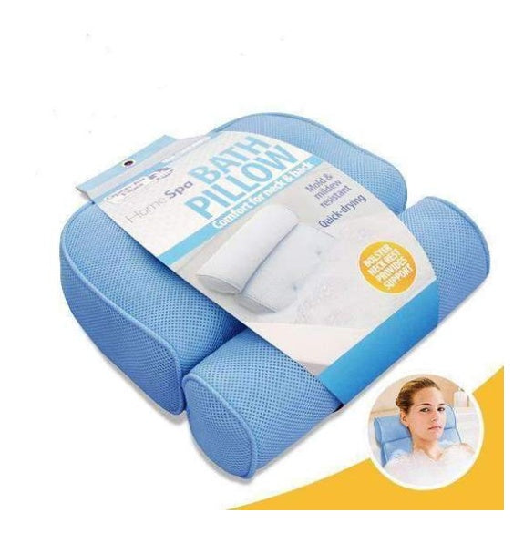 Bathtub pillow pillow cushion pillow pillow massage bathtub pillow with suction cup anti-skid bath cushion head