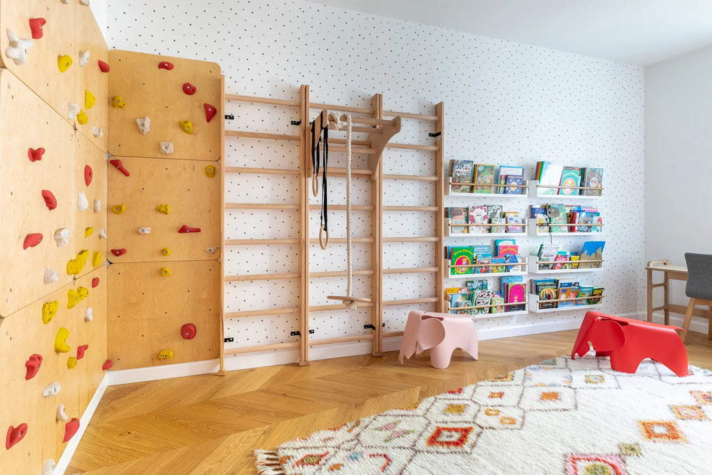 BenchK 111 Gymnastic Swedish Ladder - Wooden Wall Bars