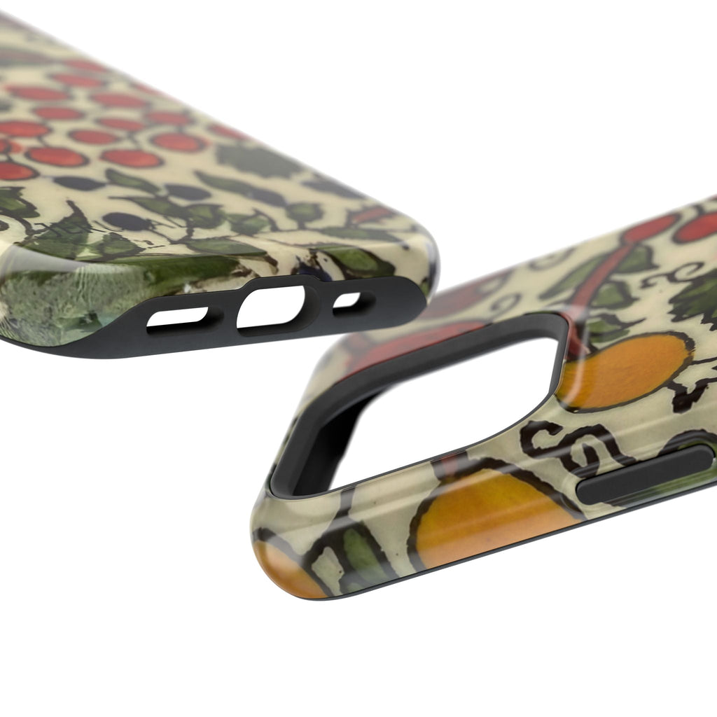 Jerusalem City Fruits Design Iphone Magnetic Tough Case