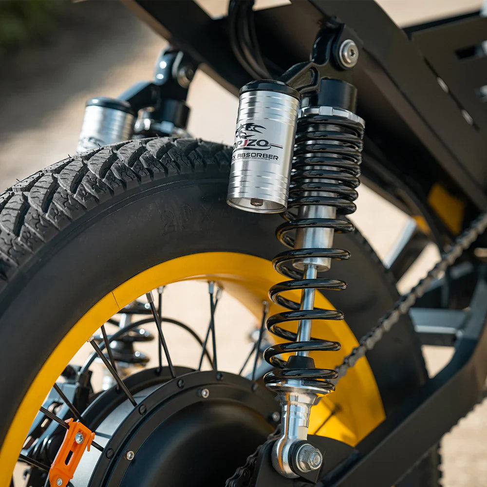 HappyRun G100 Pro 6000W Electric Bike Dual Battery