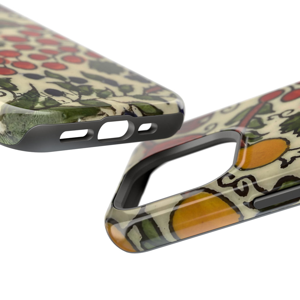 Jerusalem City Fruits Design Iphone Magnetic Tough Case