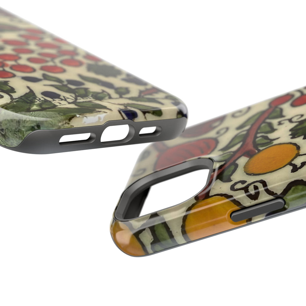 Jerusalem City Fruits Design Iphone Magnetic Tough Case