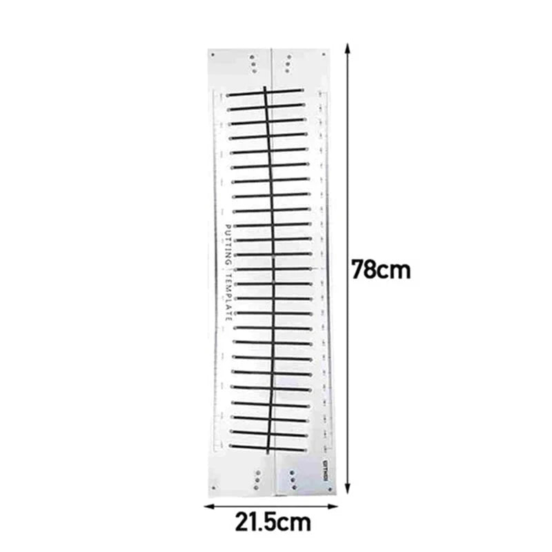 '-15 Degree Golf Putter Putting Mat Trainer Indoor Putting Green Pad Equipment Golf Hitting Aiming Line Training Aids