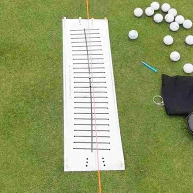'-15 Degree Golf Putter Putting Mat Trainer Indoor Putting Green Pad Equipment Golf Hitting Aiming Line Training Aids