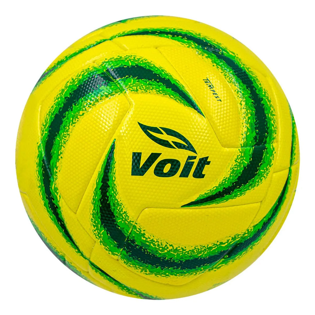 Voit 12 PACK Tempest FIFA QUALITY Liga MX Soccer Balls - Size 5 | Yellow & Green