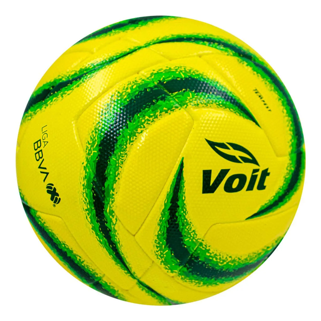 Voit 12 PACK Tempest FIFA QUALITY Liga MX Soccer Balls - Size 5 | Yellow & Green