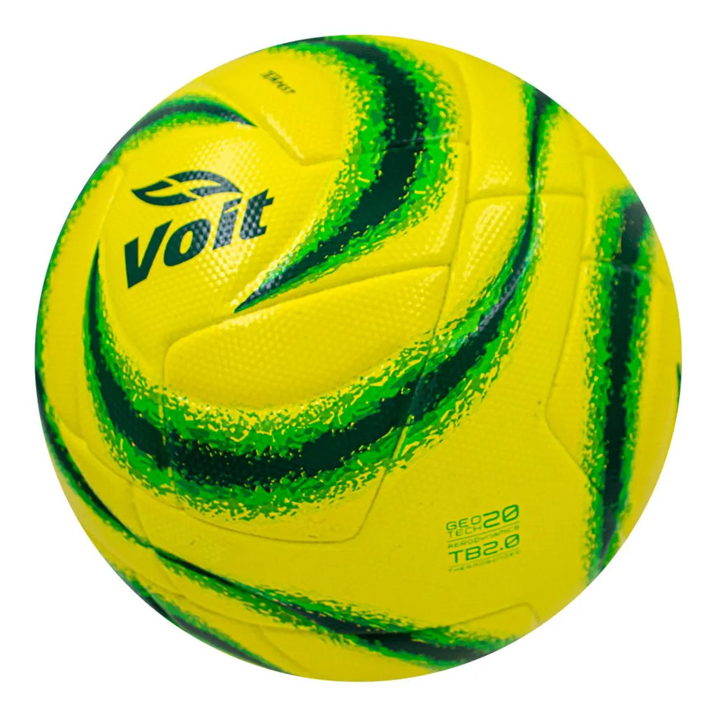 Voit 12 PACK Tempest FIFA QUALITY Liga MX Soccer Balls - Size 5 | Yellow & Green