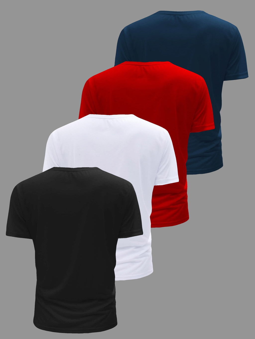 Men's  Paris Short-Sleeve Crew Neck Fitted T-Shirts