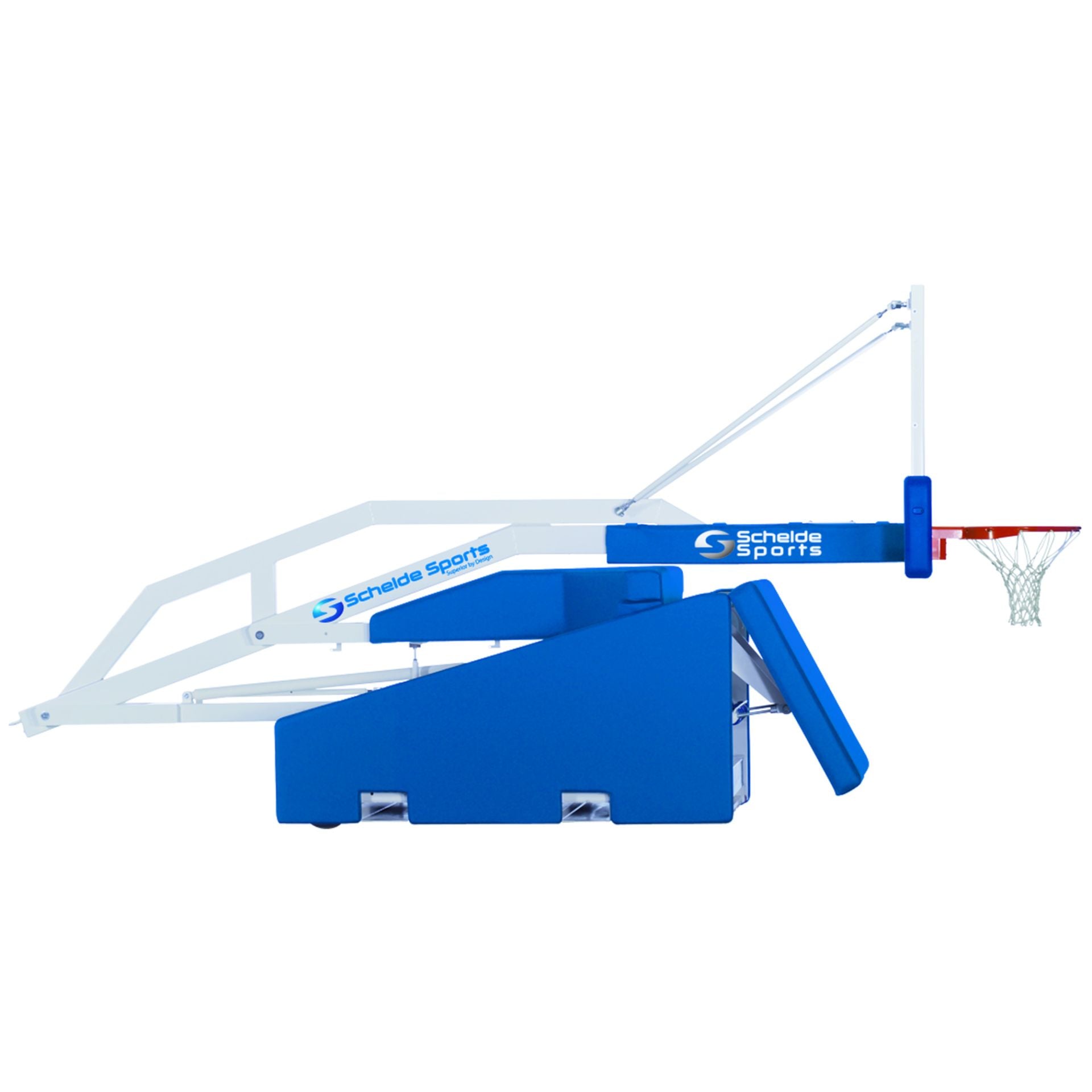 Schelde Sports Super SAM 245 Portable Basketball Backstop