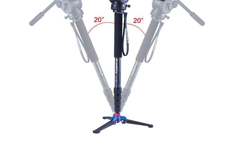 Slr Camera Photography Travel Portable Three-Prong Base