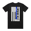 Ultra Maga Back The Blue T-Shirt