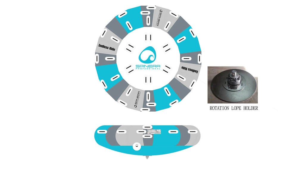 SPINERA Professional™ Endless Ride Multi-Person Tube - Aqua Roulette
