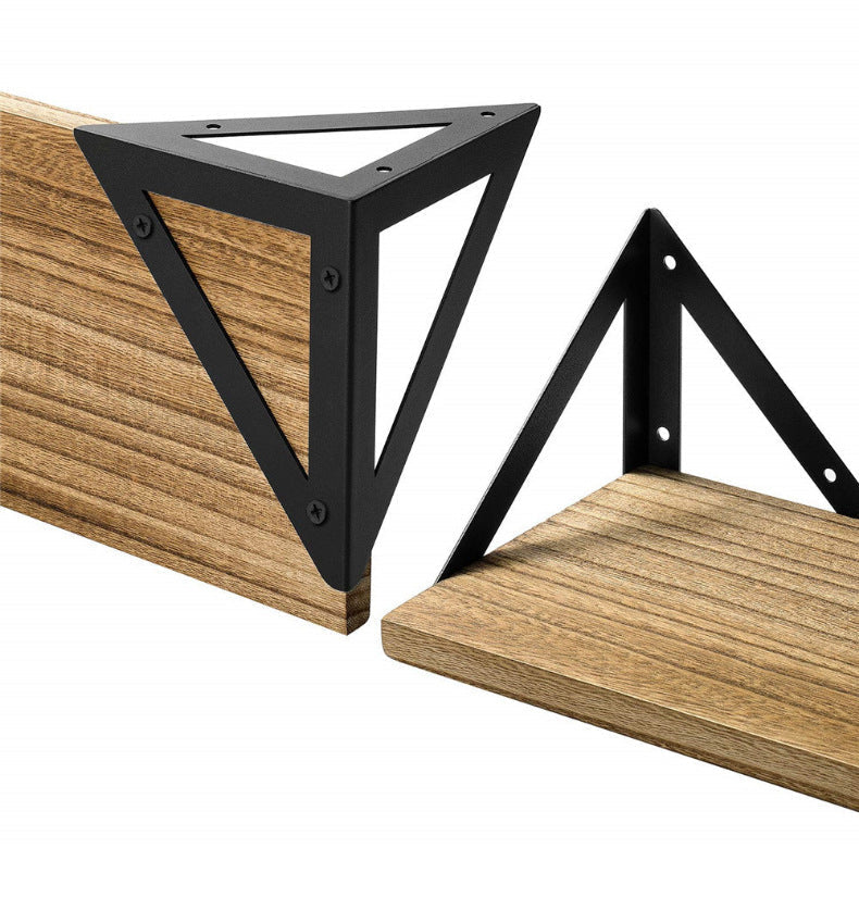Floating Shelf Bracket Mount, Rustic Wood Wall Mount Shelf  For Bedroom