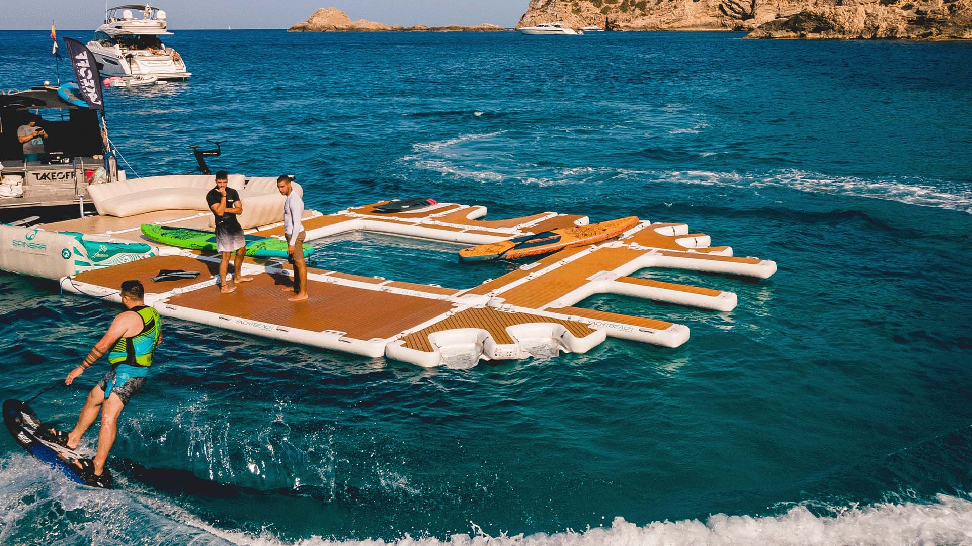 Yachtbeach by Spinera Double Jet Ski Dock [4.1m x 3m]