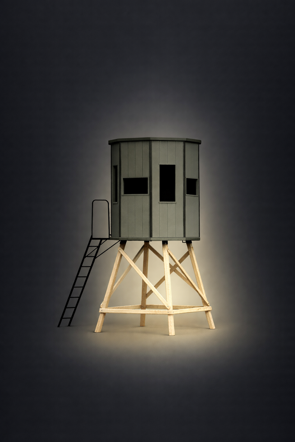 Trophy Hunting Blinds 7' Pro Series Octagon Hunting Blind