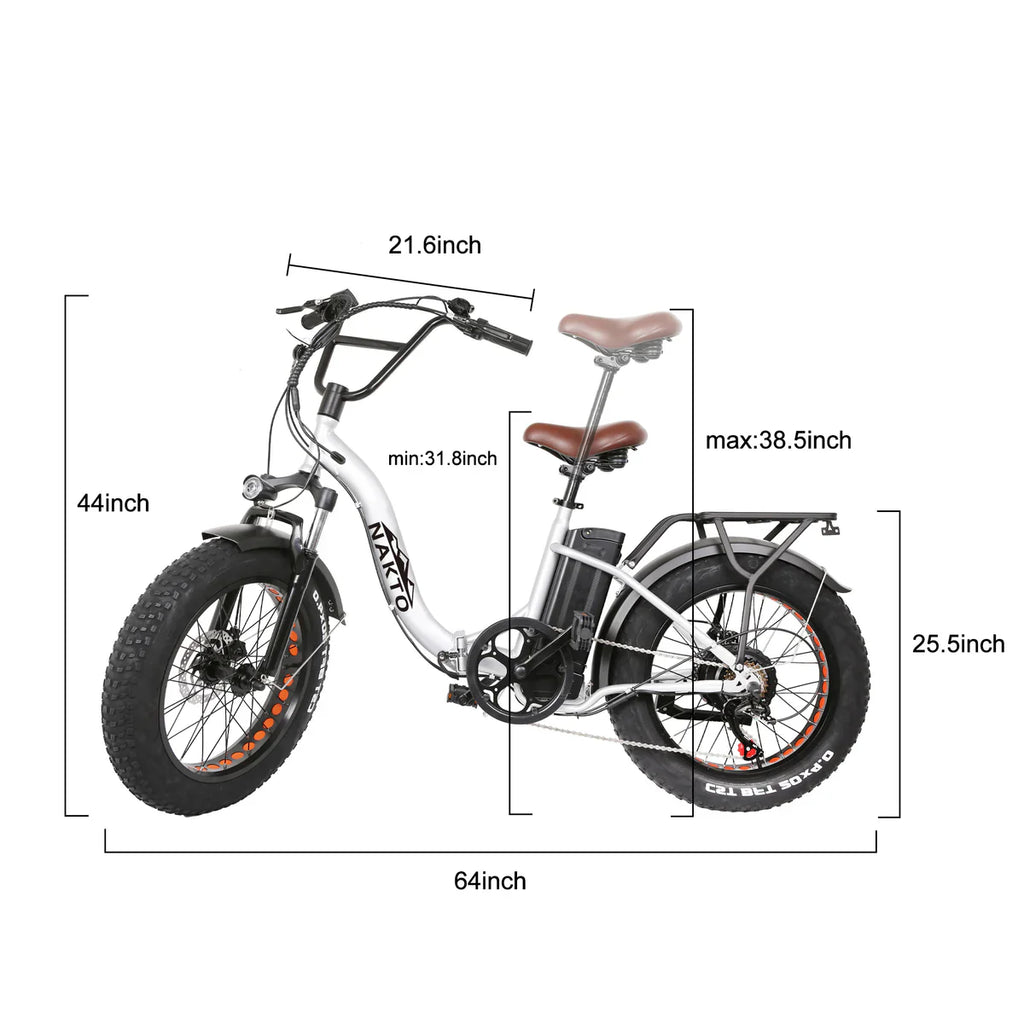 Nakto FOLDING OX Electric Bike 500W