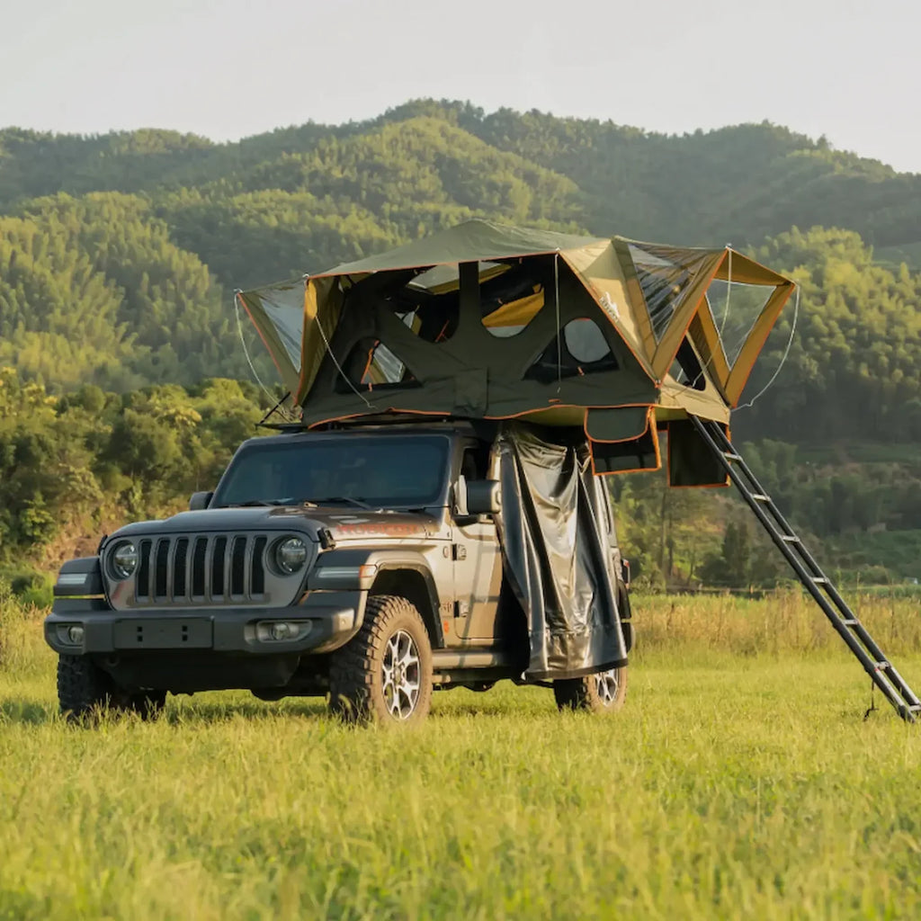 Naturnest Andromeda Roof Top Tent - Soft Shell Dark Green