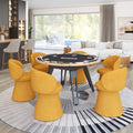 Zuo Mod Burl 2 in 1 Game Table - Poker Table and Dining Table Combo