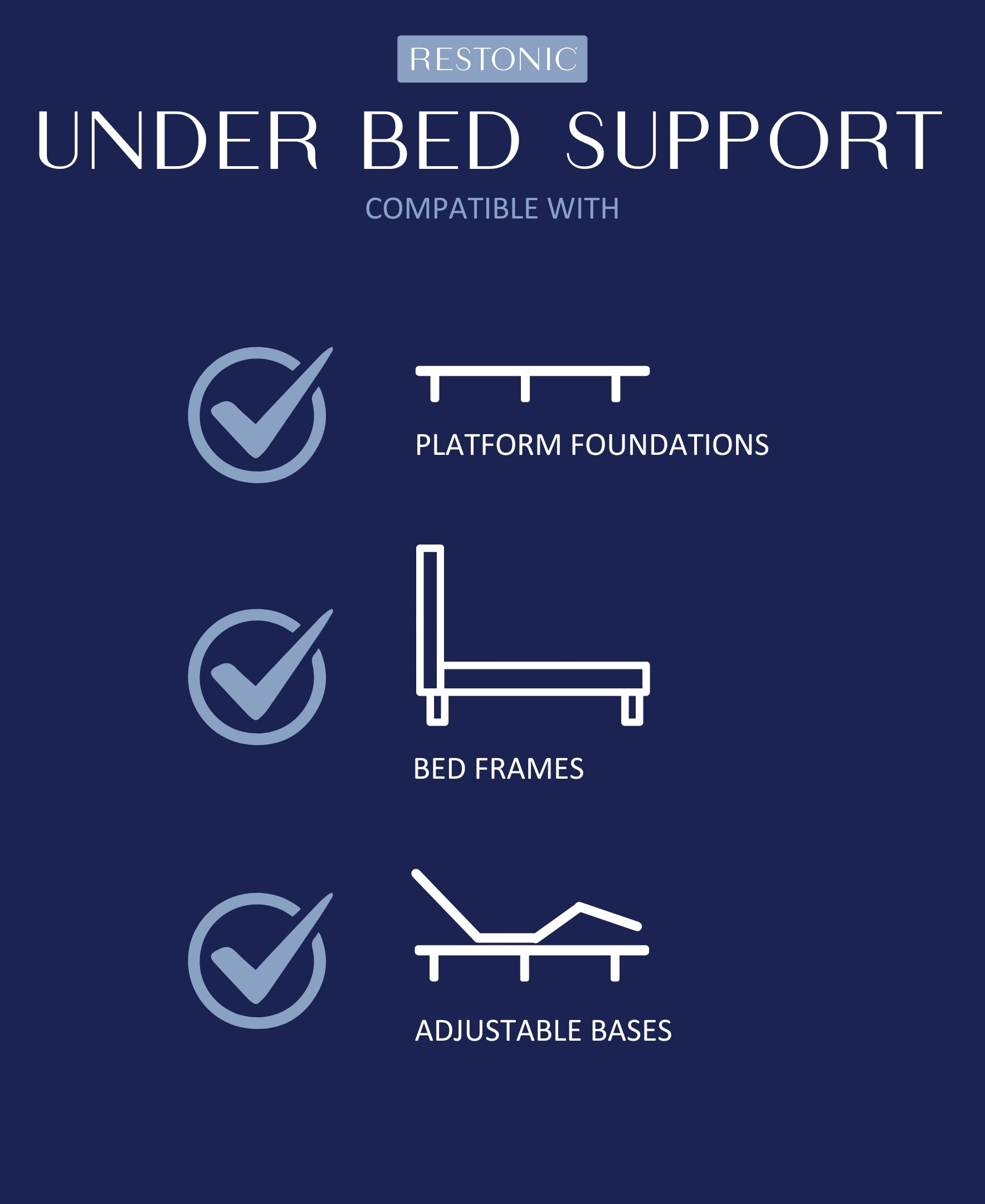 Restonic ComfortCare Hybrid Restful Nights Firm Twin Extra Long Mattress