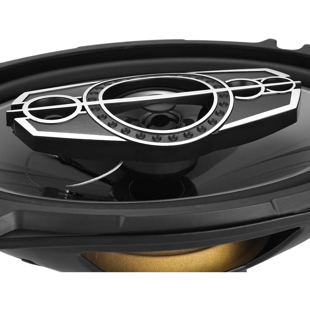 6 X 9 Coaxial Audio Speakers (Pair) 5-way 1000W Peak 4 Ohm Coaxial Tweeters Door Speakers