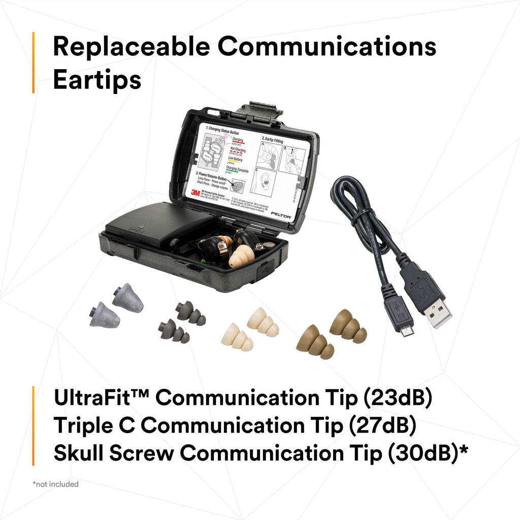 Peltor TEP-100 | Peltor Hearing Protection Tactical Earbuds