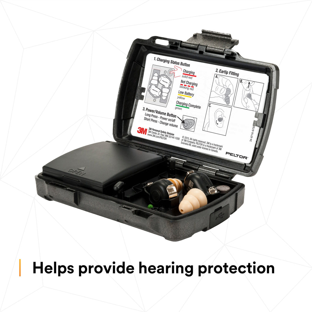 Peltor TEP-100 | Peltor Hearing Protection Tactical Earbuds