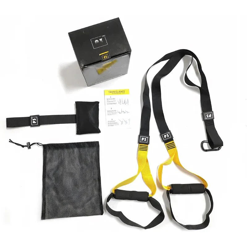 2025 New Fitness Suspension Training Belt Household P3 Fitness Equipment Tension Belt Resistance Belt Suspension Training