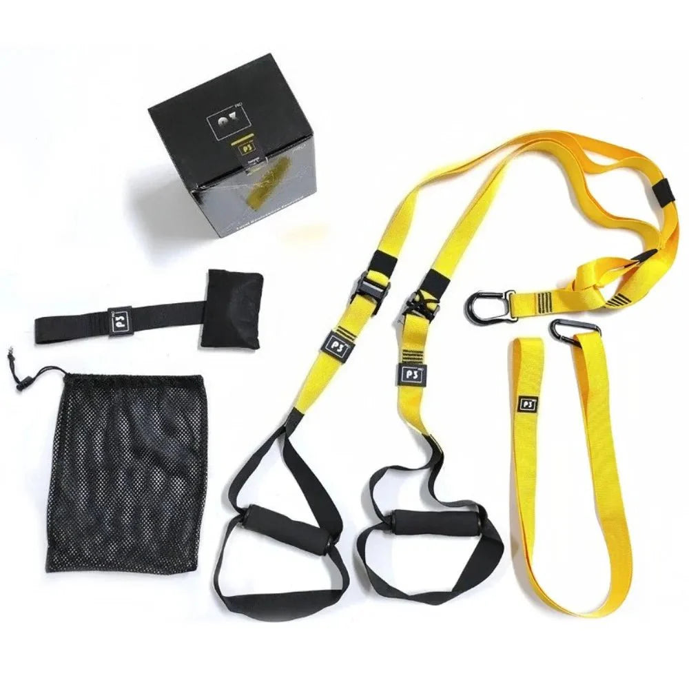 2025 New Fitness Suspension Training Belt Household P3 Fitness Equipment Tension Belt Resistance Belt Suspension Training