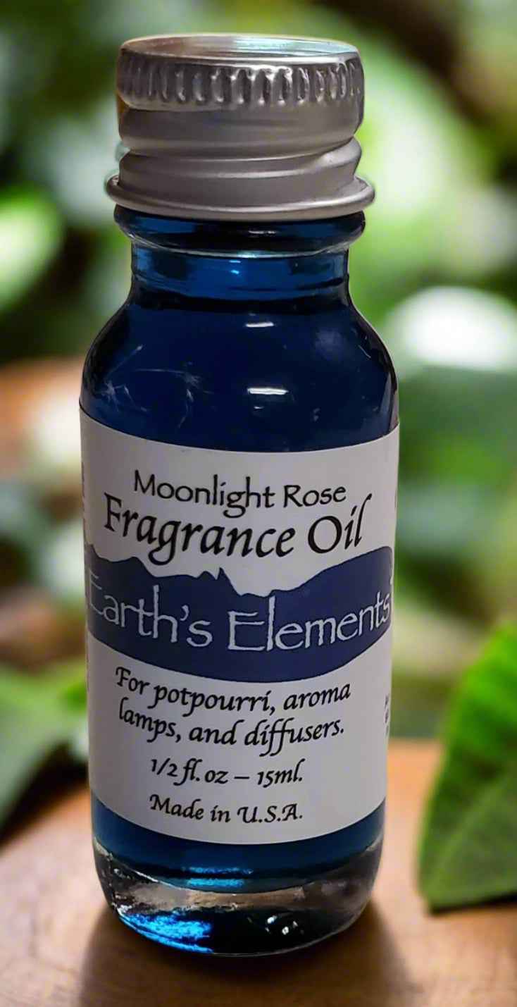 Moonlight Rose Earth's Elements Aroma Oil for Relaxation and Serenity