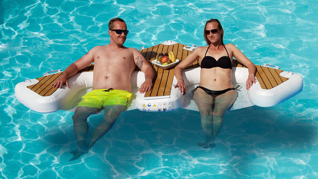 Yachtbeach by Spinera Multi Dock and Lounger - Double Water Toy Storage 2.05