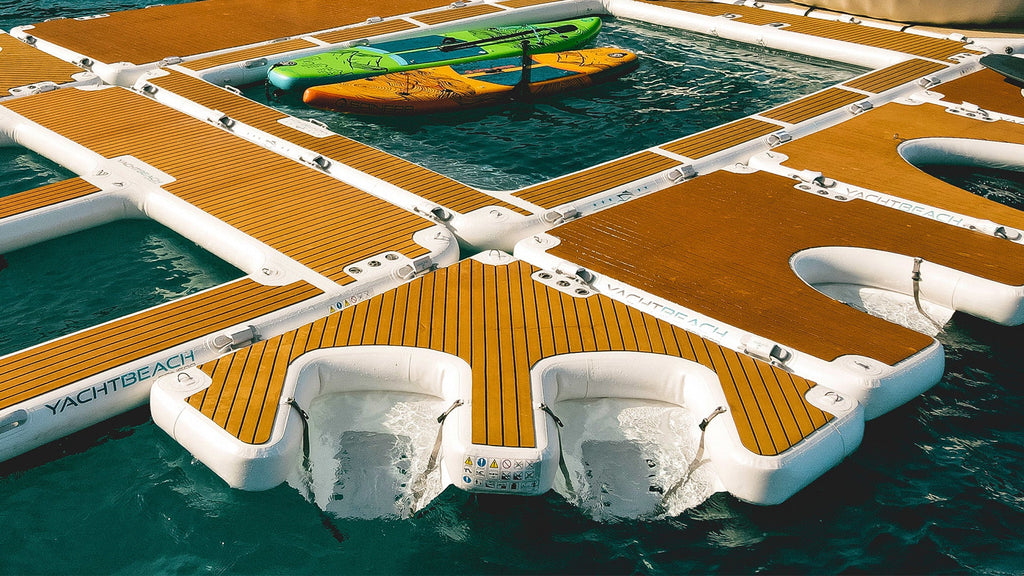Yachtbeach by Spinera Multi Dock and Lounger - Double Water Toy Storage 2.05