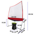 PUSUN Tennis Trainer Kit with PT-Mini Pro Tennis Machine