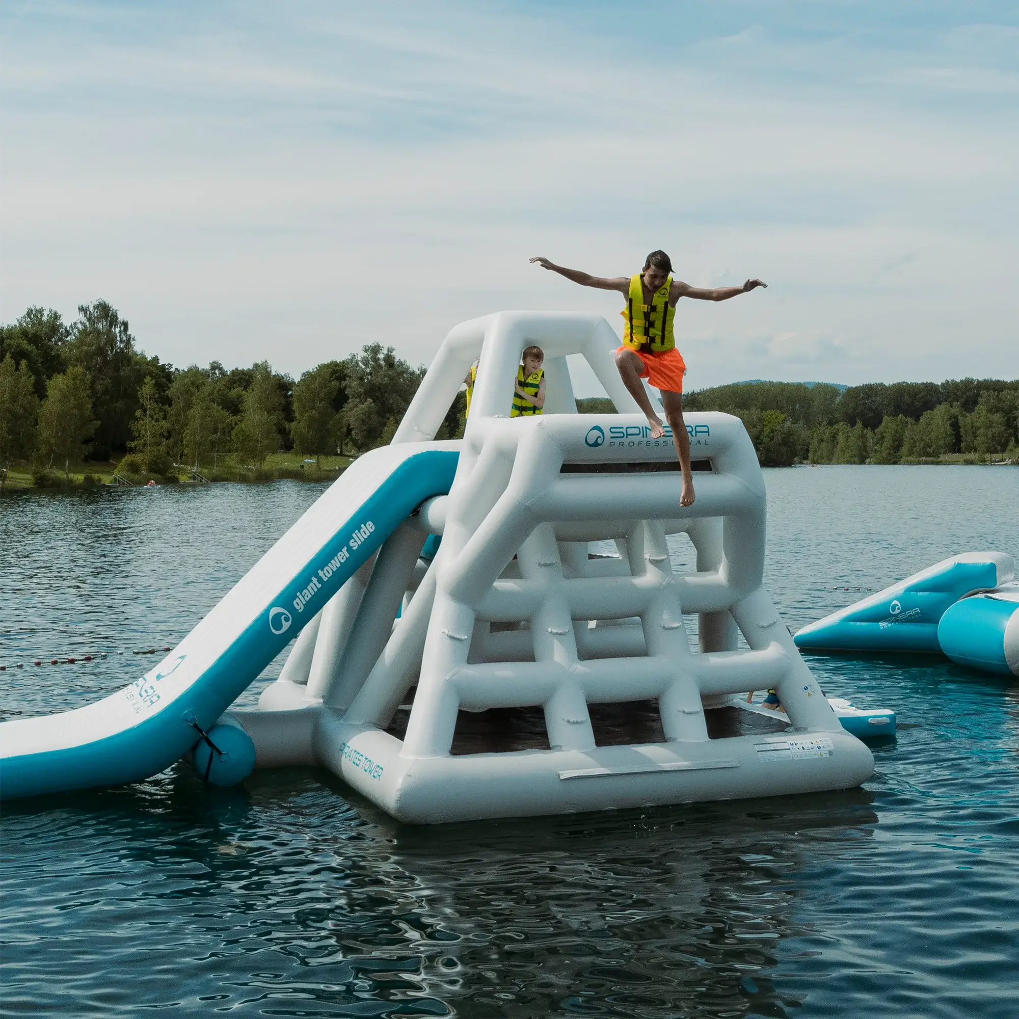 SPINERA Professional™ Aquapark Pirates Tower [16.4ft x 12.3ft]