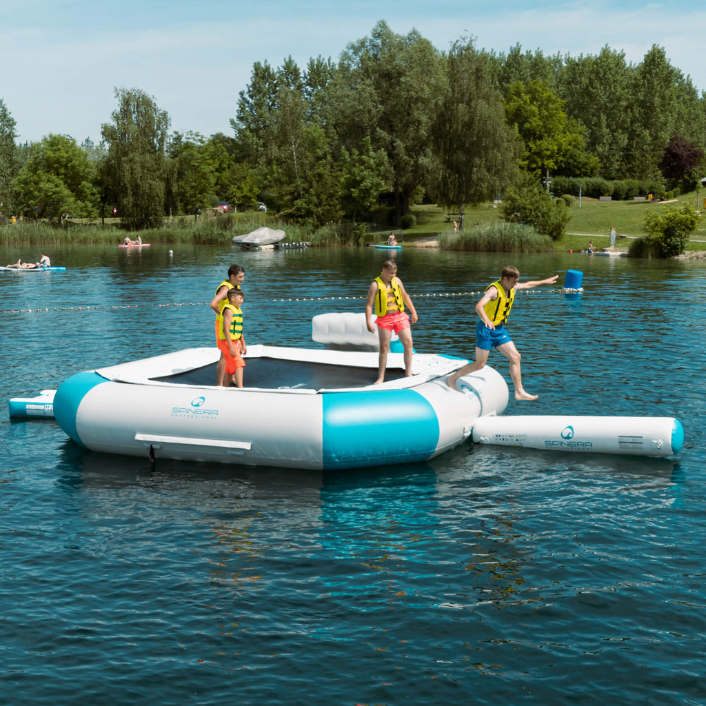 SPINERA Professional™ Aquapark Pirates Base 500 - Includes Base Step and Beam Slide