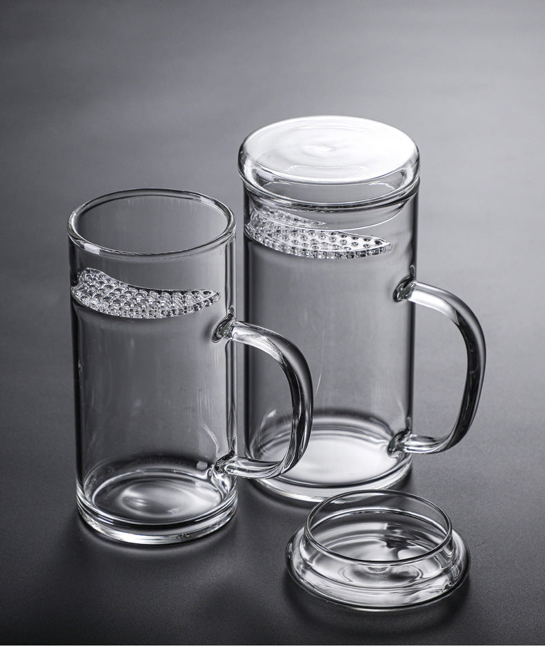 Household Green-tea Cup Comes With Filter Heat-resistance Glass