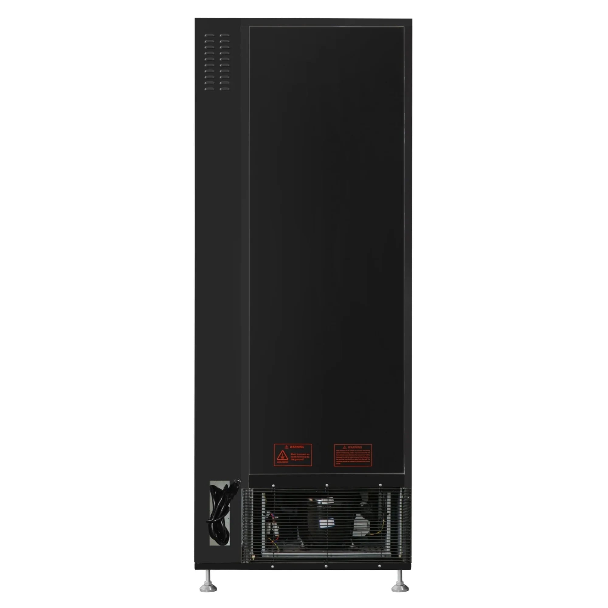 Kool More Refrigerated Snack and Drink Vending Machine with 36 Slots in Black