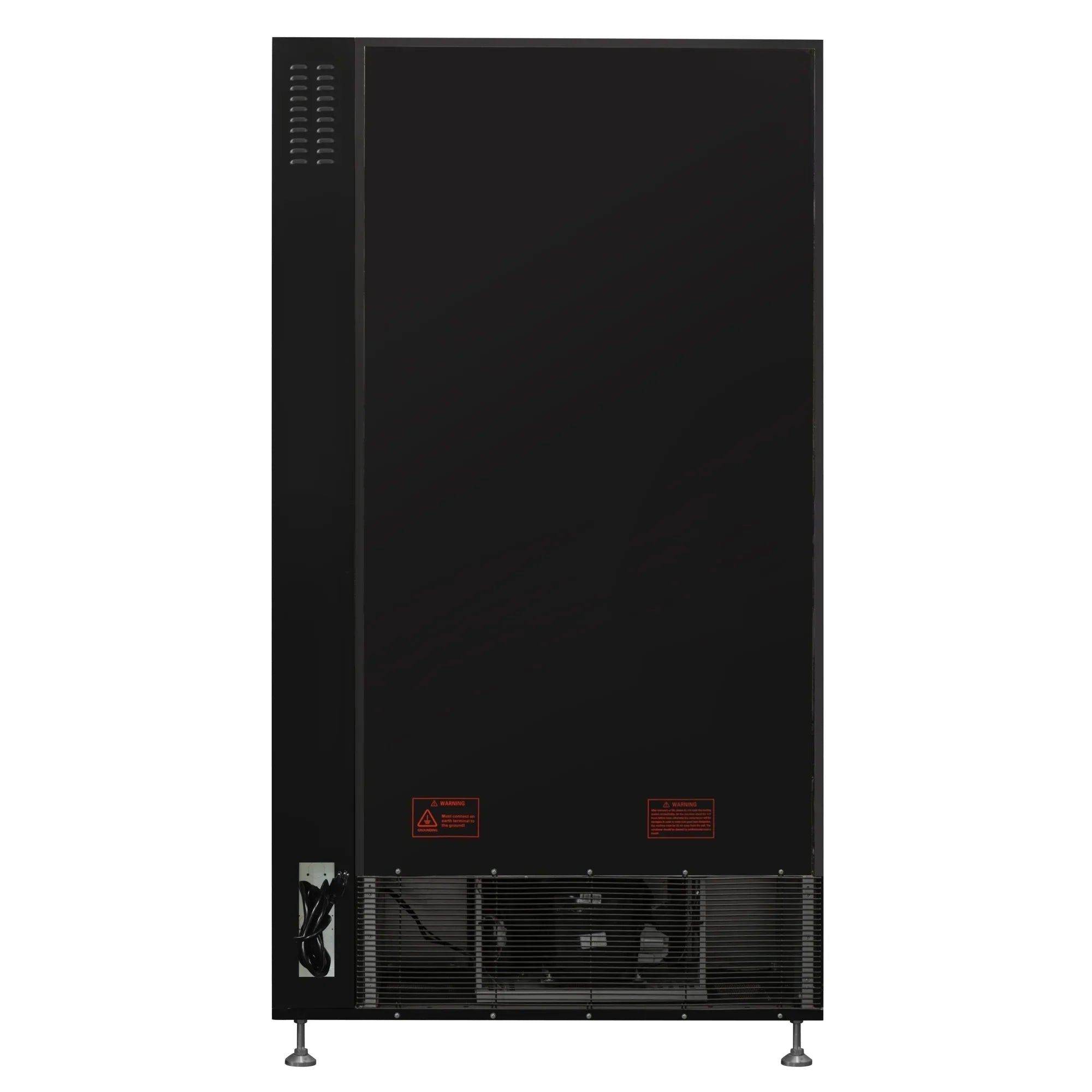 Kool More Refrigerated Snack and Drink Vending Machine with 60 Slots in Black