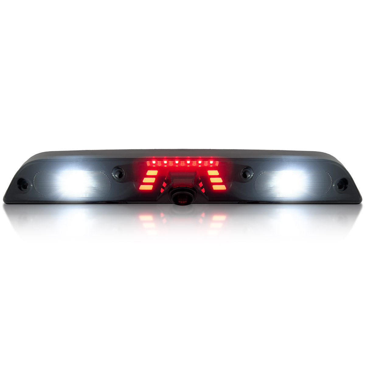 2017-2026+ Ford Super Duty F250 Smoked White Amber LED Mirror Lights