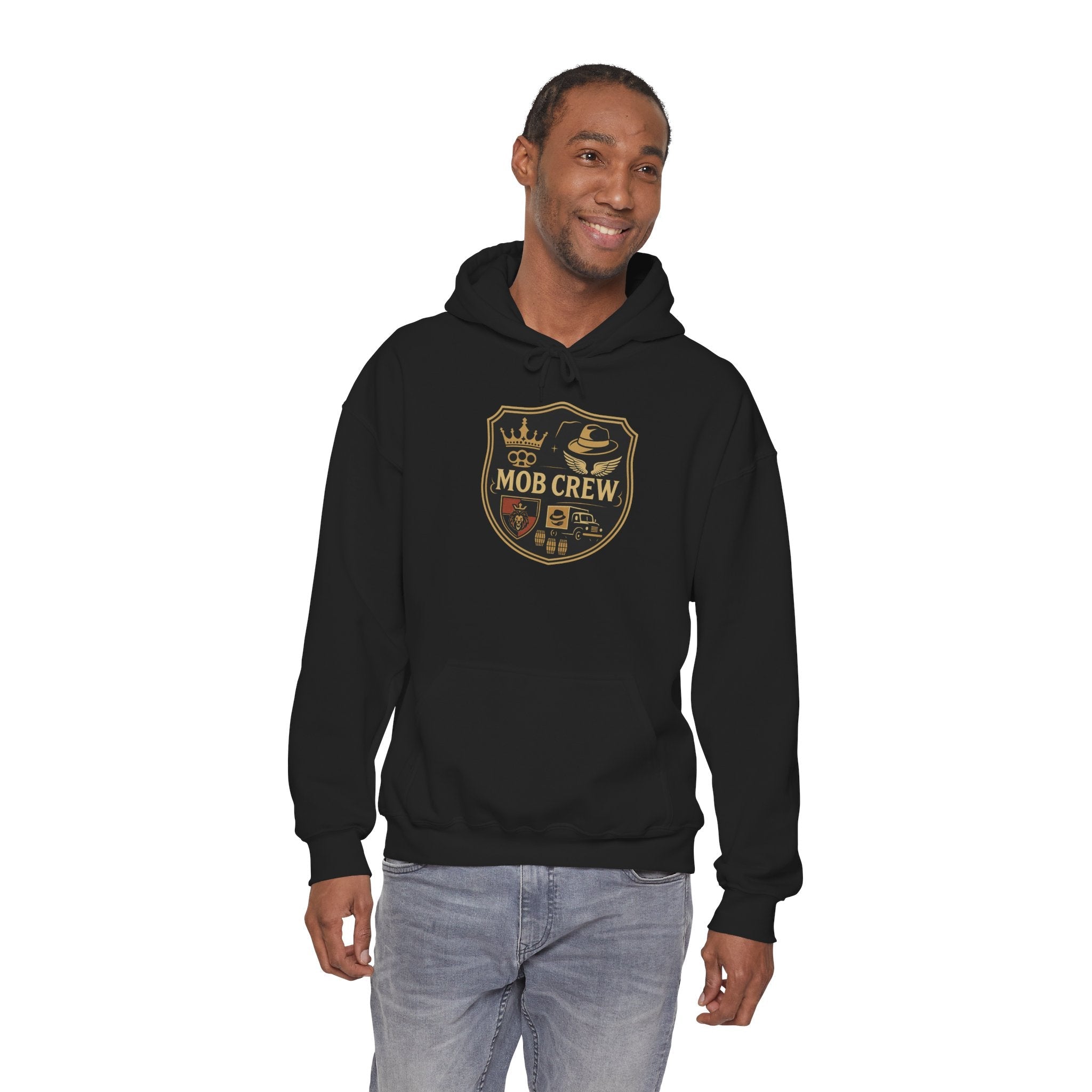 Mob Crew Hoodie 4 Family Shield - Stylish Comfort for Every Family Member