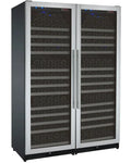 Allavino 47" Wide FlexCount II Tru-Vino Stainless Steel Side-by-Side Wine Refrigerator