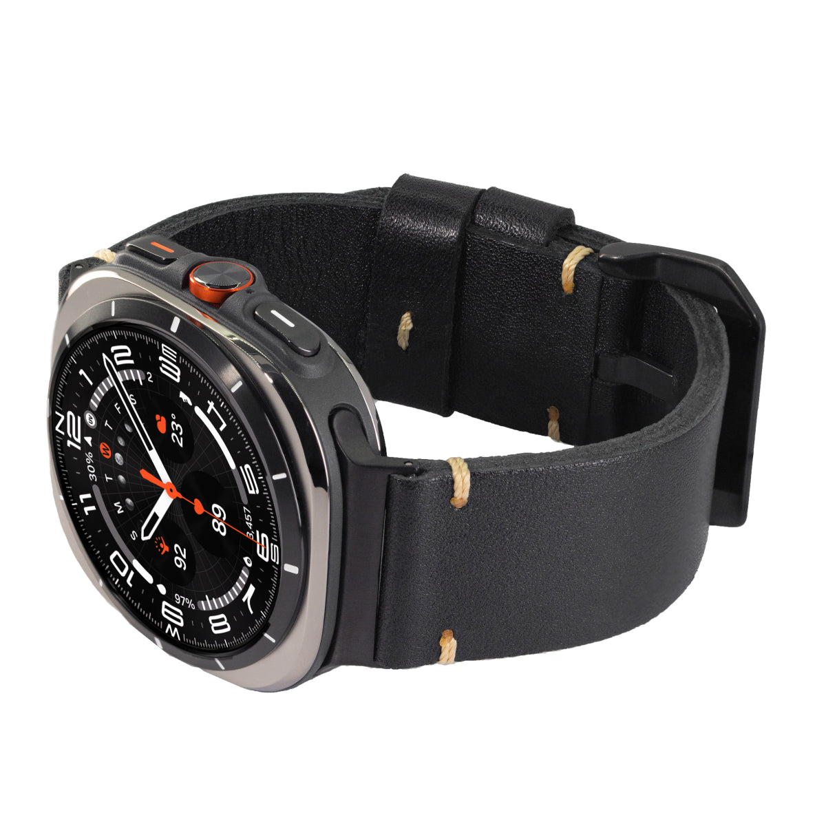 Leather Band For Galaxy Watch 7 Ultra/8 Ultra