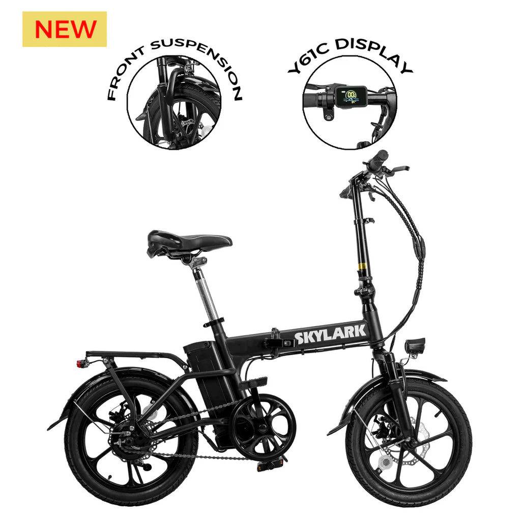 Nakto Skylark 2 Electric Bike 500W - Black